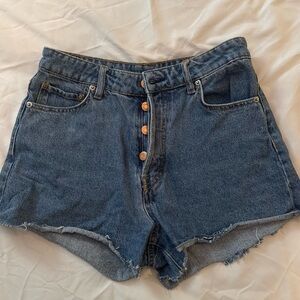Denim Blue Women's Shorts